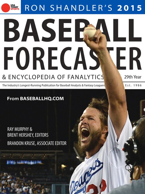 Title details for 2015 Baseball Forecaster by Ron Shandler - Available